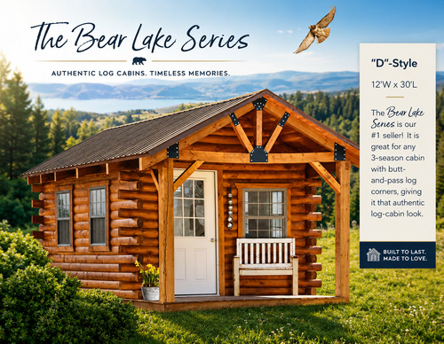 Log cabin kit - 12', ***