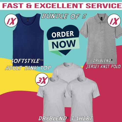 Pack bundle dryblend polo - dryblend,