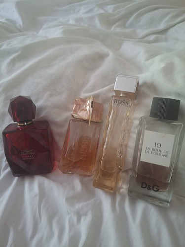 Used perfume bottles hugo - x,