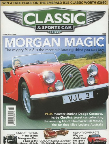 Classic sports car magazine - sports,