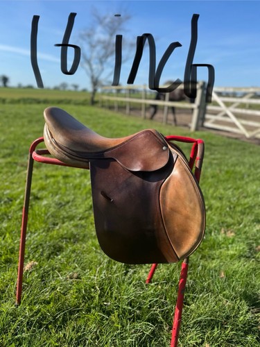16in brown leather - brown, all