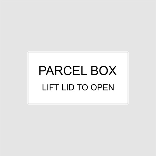 Parcel box lift - parcel, to