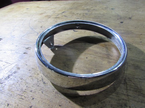 Nos chrome headlight - headlight, rim