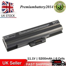 5200mah battery for - sony, vaio