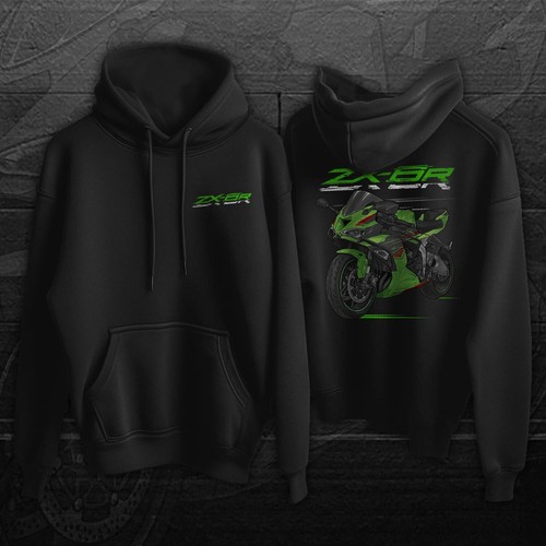 Motorcycle hoodie for kawasaki - motorcycle,