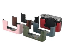 PU Leather Camera Half Case