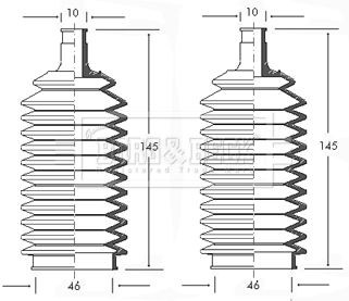 Borg beck bsg3009 steering - borg,