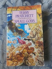 Terry Pratchett Small Gods Signed 1st Corgi Paperback