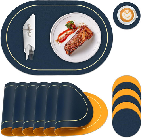 Table mats set dual - table,