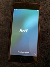 iPhone SE 2020 Red Unlocked 256GB Capacity  Working Condition