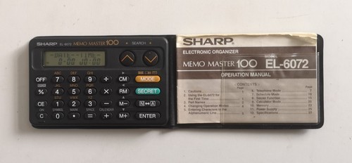 Sharp 6072 memo master - sharp,