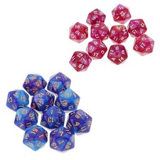 20x 20 Sided Dice D20