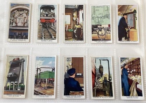 Wills 1938 railway equipment - railway,