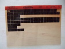 Genuine HONDA motorcycle CD250U CD250UJ CD250 parts microfiche Micro Fiche 1988