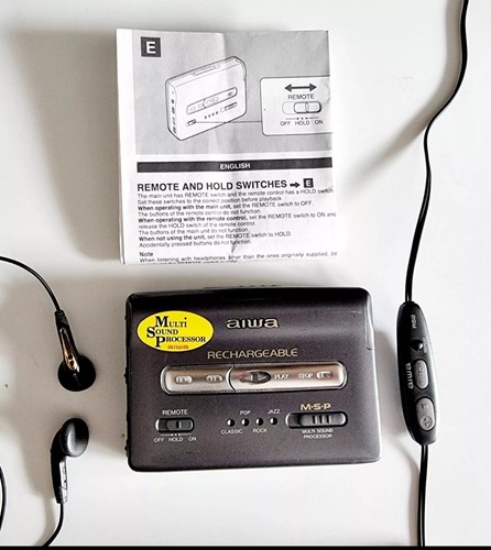 Rare aiwa px457 walkman - aiwa,