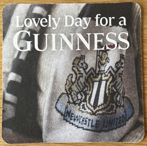 Guinness beer mat newcastle - mat,