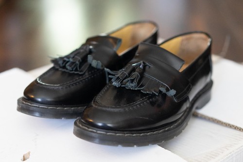 Solovair black shine tassel - solovair,
