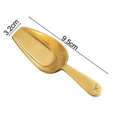 Stylish Mini Brass Tea Scoop