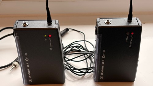 Sennheiser 100 radio mics - sennheiser,
