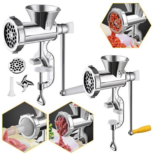 Manual meat grinder - manual, heavy-duty
