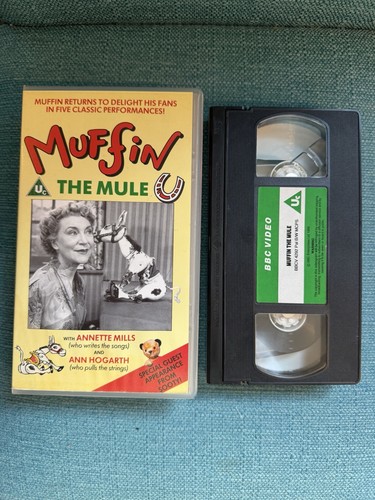 Muffin the mule vhs - muffin,