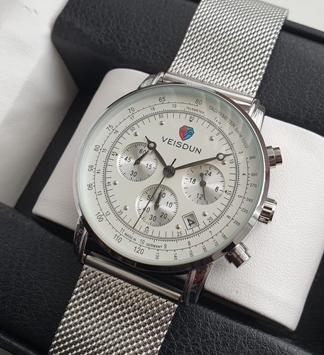Men chronograph watch - chronograph,