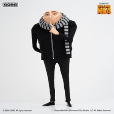 Original GONG Despicable Me Gru 1/8 Collectible level cloth clothing movable Toy
