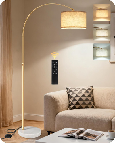 Arc floor lamp with - arc,