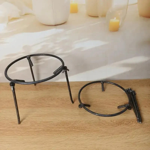 Metal fire pit holder bbq - metal,