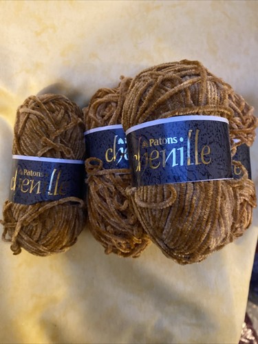 50g golden colour chenille - 50g,