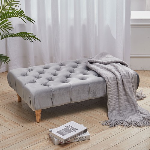 Long bench low footstool sofa - long,