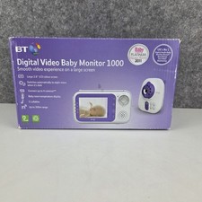 BT Digital Video Baby Monitor 1000 2.8 LCD Colour Display New In Box Sealed H-5