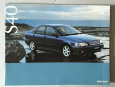 Volvo S40 Saloon Brochure 1996 - 1.8 16V  2.0 16V  Base SE CD