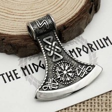 Viking Axe Necklace Stainless