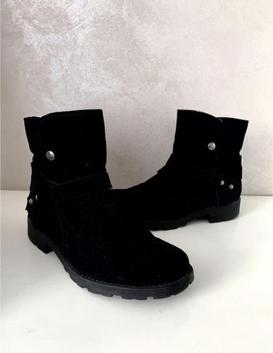 Women gabor boots black suede - gabor,