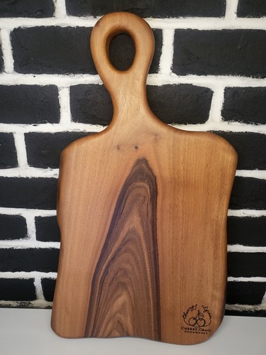 Handmade walnut serving board - walnut,