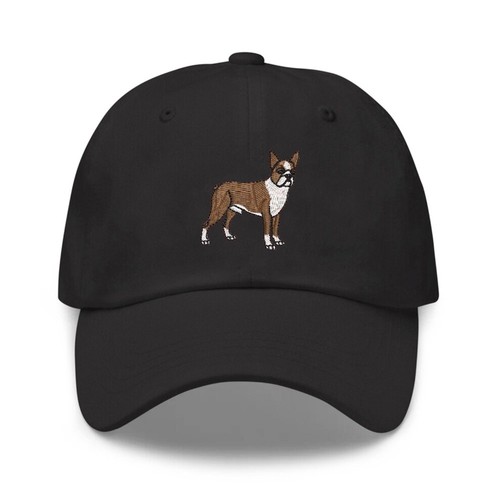 Brown boston terrier - terrier, dog