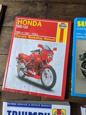 honda ns125 86-93 haynes  workshop service manual