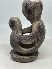 Soap Stone Sculpture ’Parent And Child’