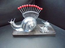 A fantastic set of Escargot forks by Benjamin Rabier