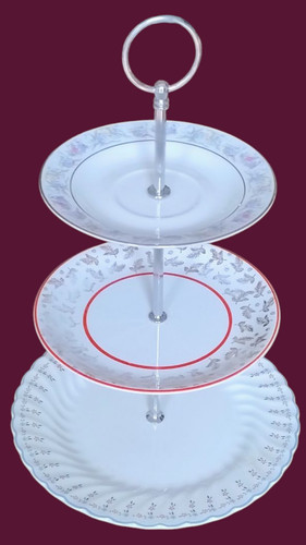 3tier vintage mismatched - 3tier,