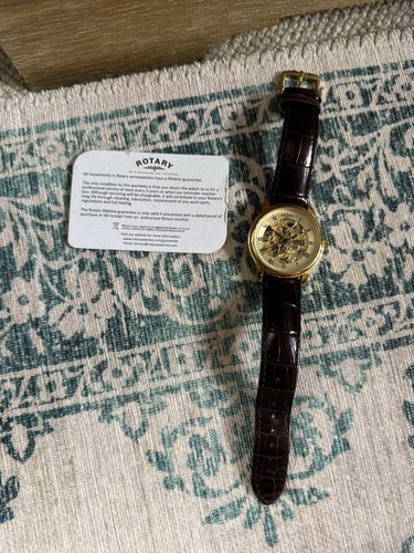 Rotary men watch skeleton - rotary,