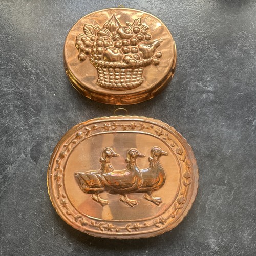 Pair vintage copper - vintage,