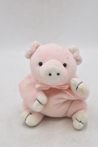 Vintage pig plush soft - plush,