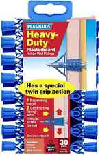 Plasterboard Fixings Plugs Plasplug 30 Heavy Duty Cavity Wall Raw Drywall Strong