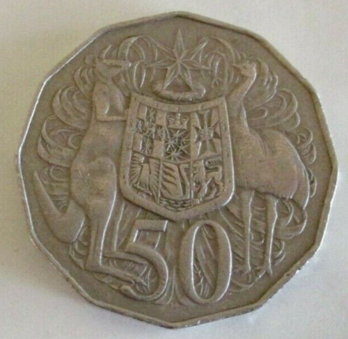 1979 australian cent coin - 50,