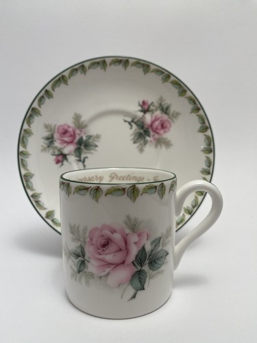 Coalport anniversary greetings - coalport,