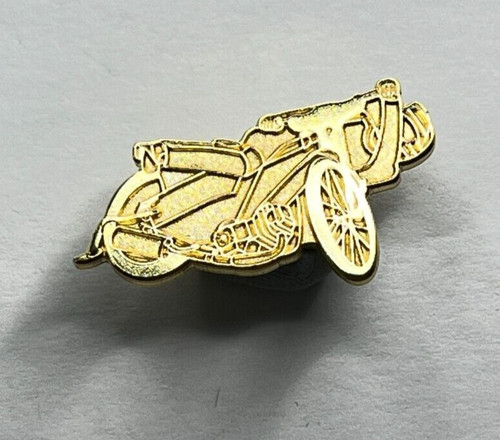 Speedway bike shaped pin badge - pin,