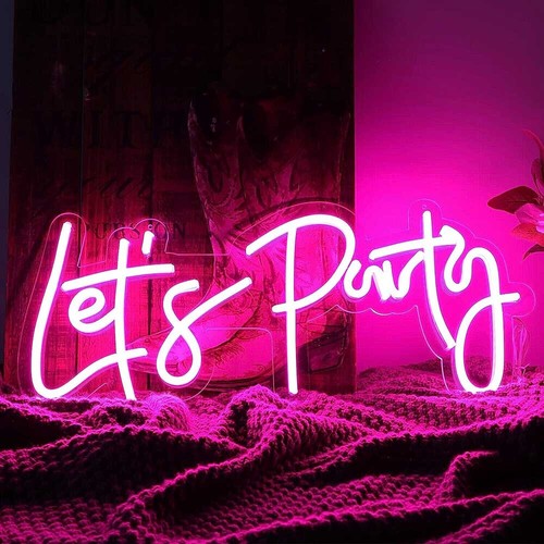 Led neon light - led, let's