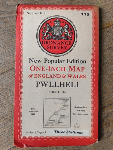One inch map - map,